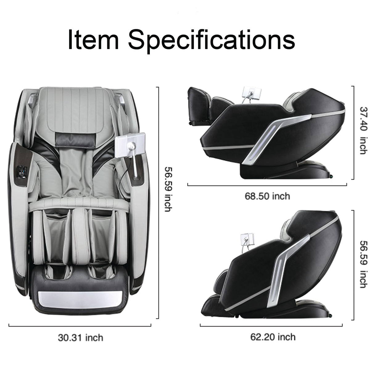 LifeSmart R8658L 4D Zero Gravity Massage Chair