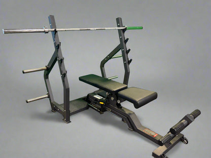 SFE Fully Adjustable Olympic Bench Press, Full Incline & Decline (New)