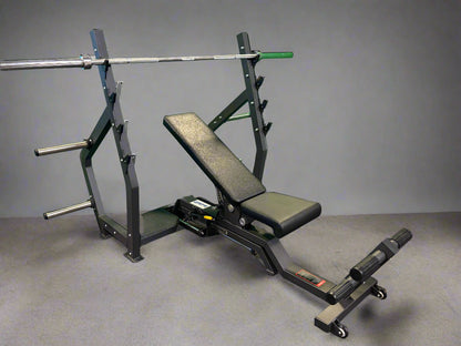 SFE Fully Adjustable Olympic Bench Press, Full Incline & Decline (New)