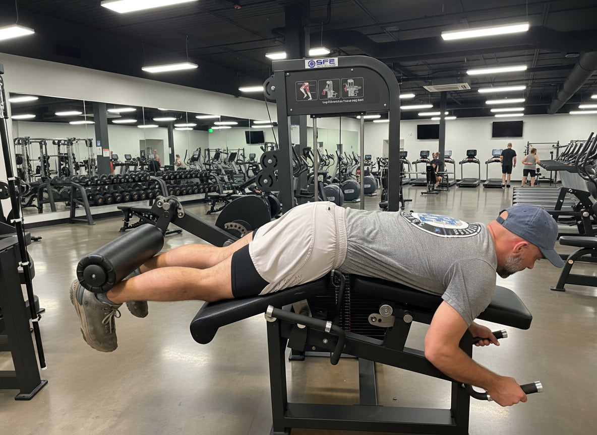 SFE Selectorized Leg Extension & Prone Leg Curl Combo w/250lb weight stack (New)