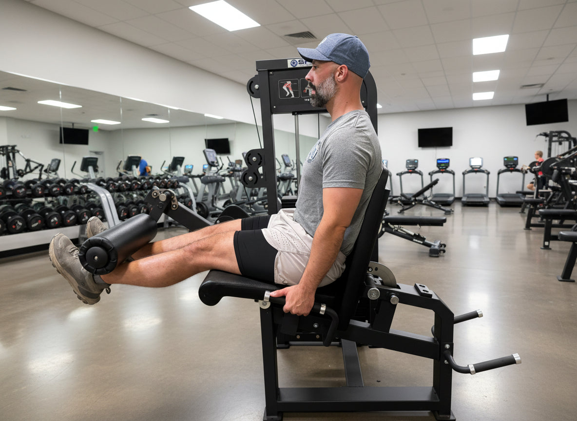 SFE Selectorized Leg Extension & Prone Leg Curl Combo w/250lb weight stack (New)