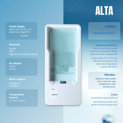 LifeTrend Alta Cold Plunge