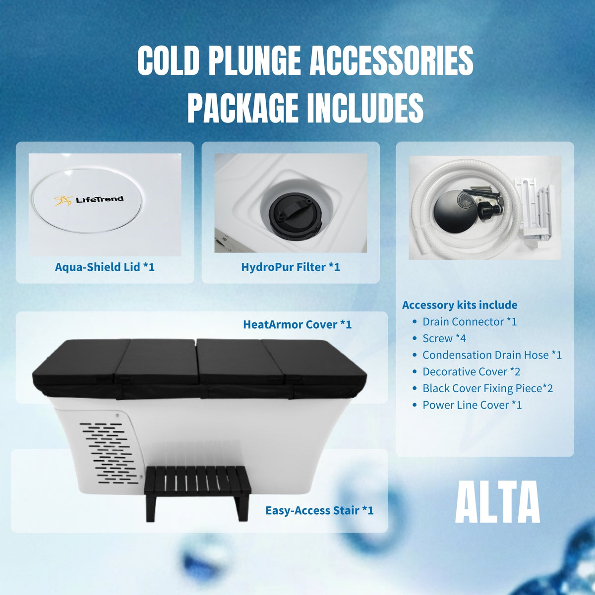 LifeTrend Alta Cold Plunge