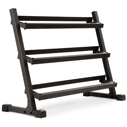 3-Tier Dumbbell Rack, Holds 10 Dumbbell Pairs