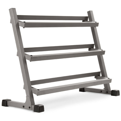3-Tier Dumbbell Rack, Holds 10 Dumbbell Pairs