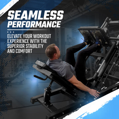 SFE Plate Loaded 45° Leg Press & Hack Squat Machine (New)