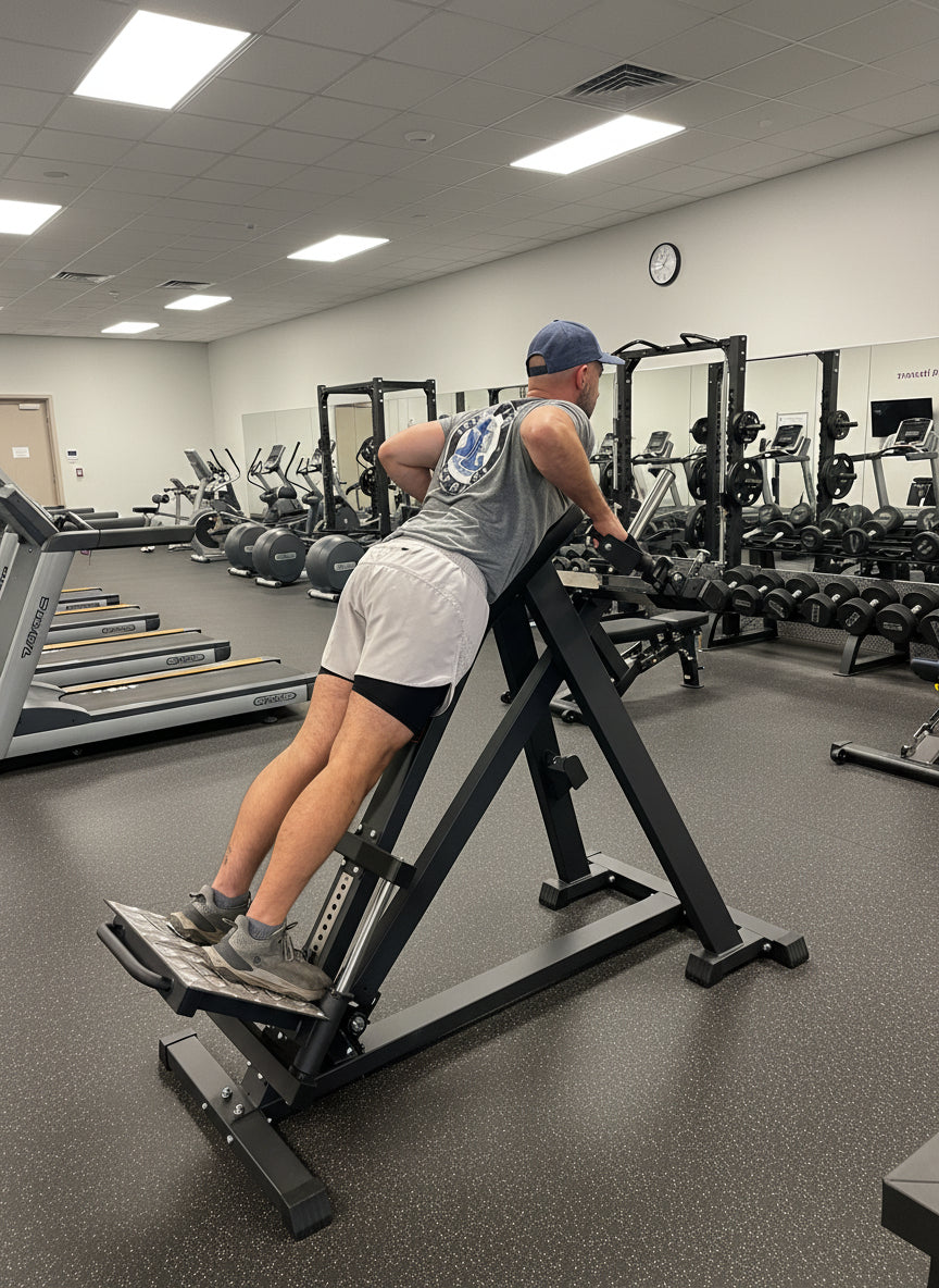 Plate Loaded Chest Supported Adjustable T-Bar Row Machine (New)