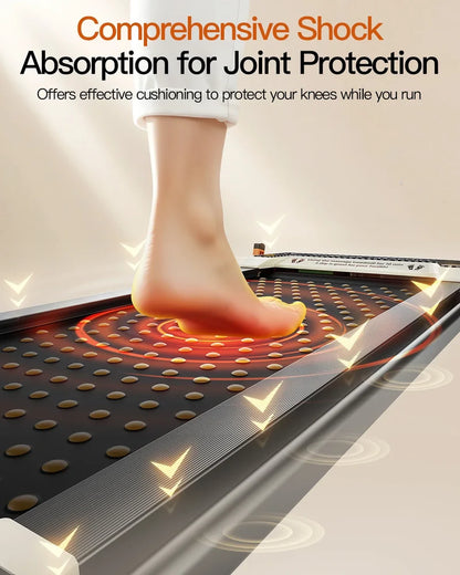 Akluer 520A-B 2-in-1 Foot Massage Under Desk Treadmill