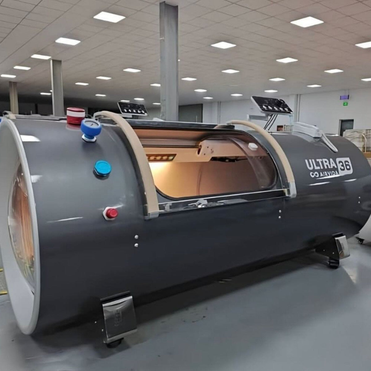 Airvida Ultra Hard Shell Lying Hyperbaric Chamber – 1.3–2.0 ATA