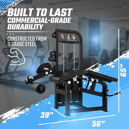 SFE Selectorized Leg Extension & Prone Leg Curl Combo w/250lb weight stack (New)