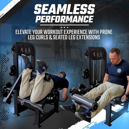 SFE Selectorized Leg Extension & Prone Leg Curl Combo w/250lb weight stack (New)