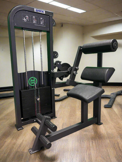 SFE Selectorized Back & Ab Combo Machine w/ 250LB weight stack (New)