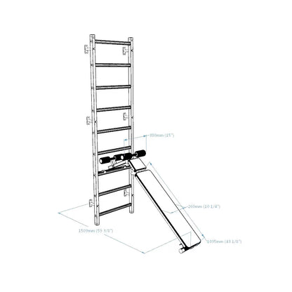 BenchK B1W/B1B  workout bench