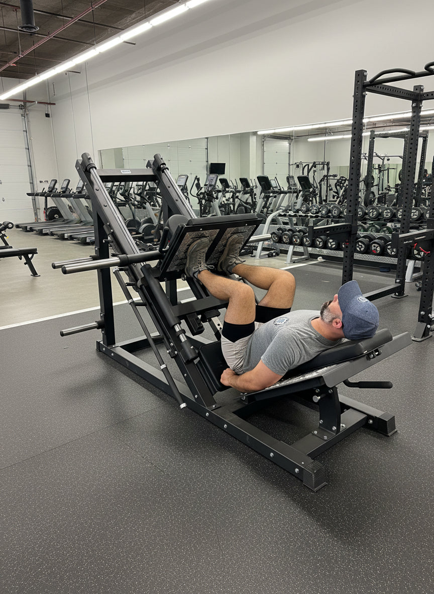 SFE Plate Loaded 45° Leg Press & Hack Squat Machine (New)