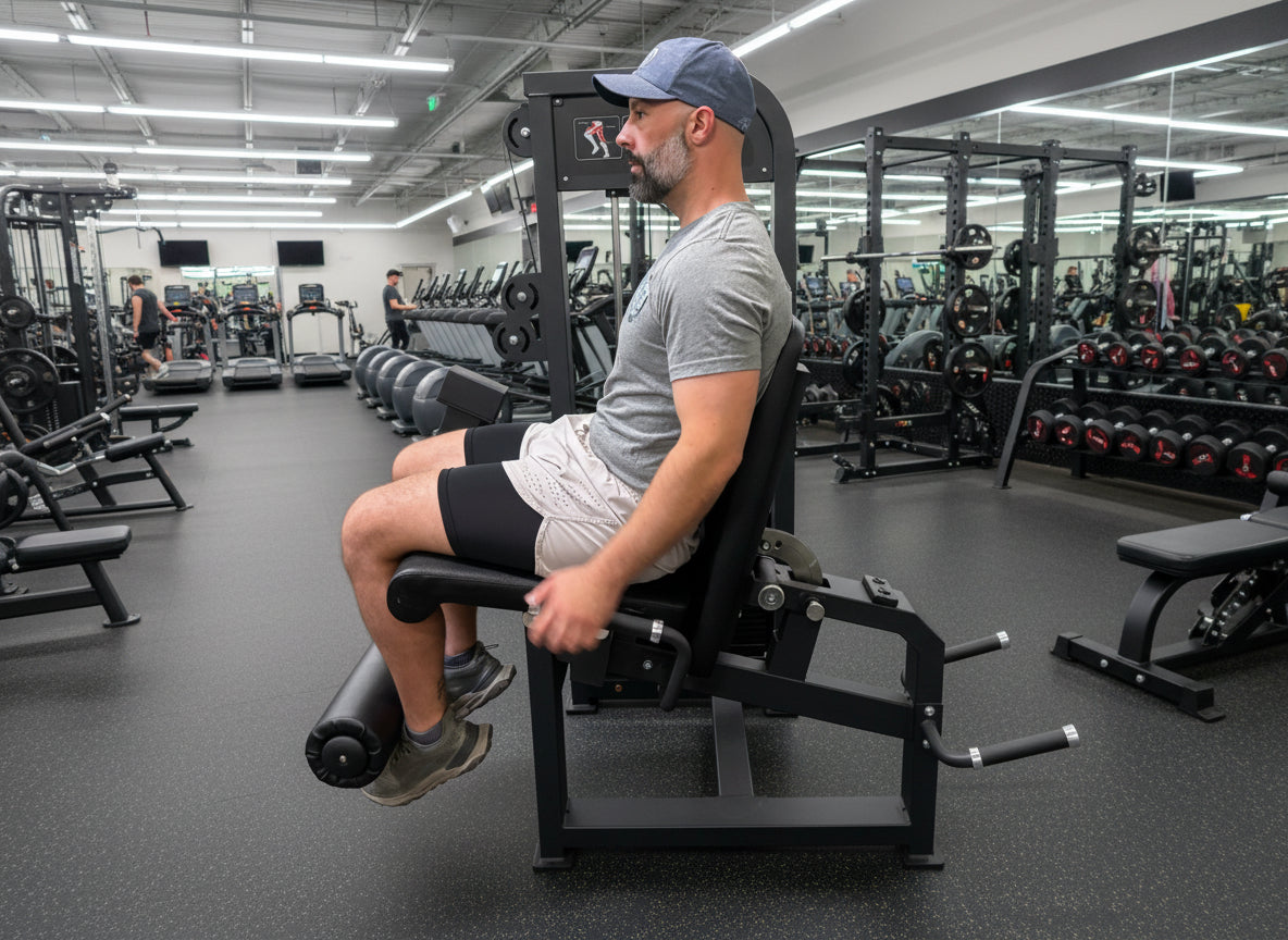SFE Selectorized Leg Extension & Prone Leg Curl Combo w/250lb weight stack (New)