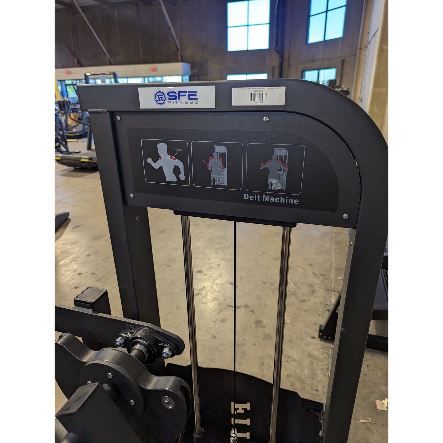 SFE Selectorized Lateral Raise Delt Machine w/ 250lb weight stacks (New)