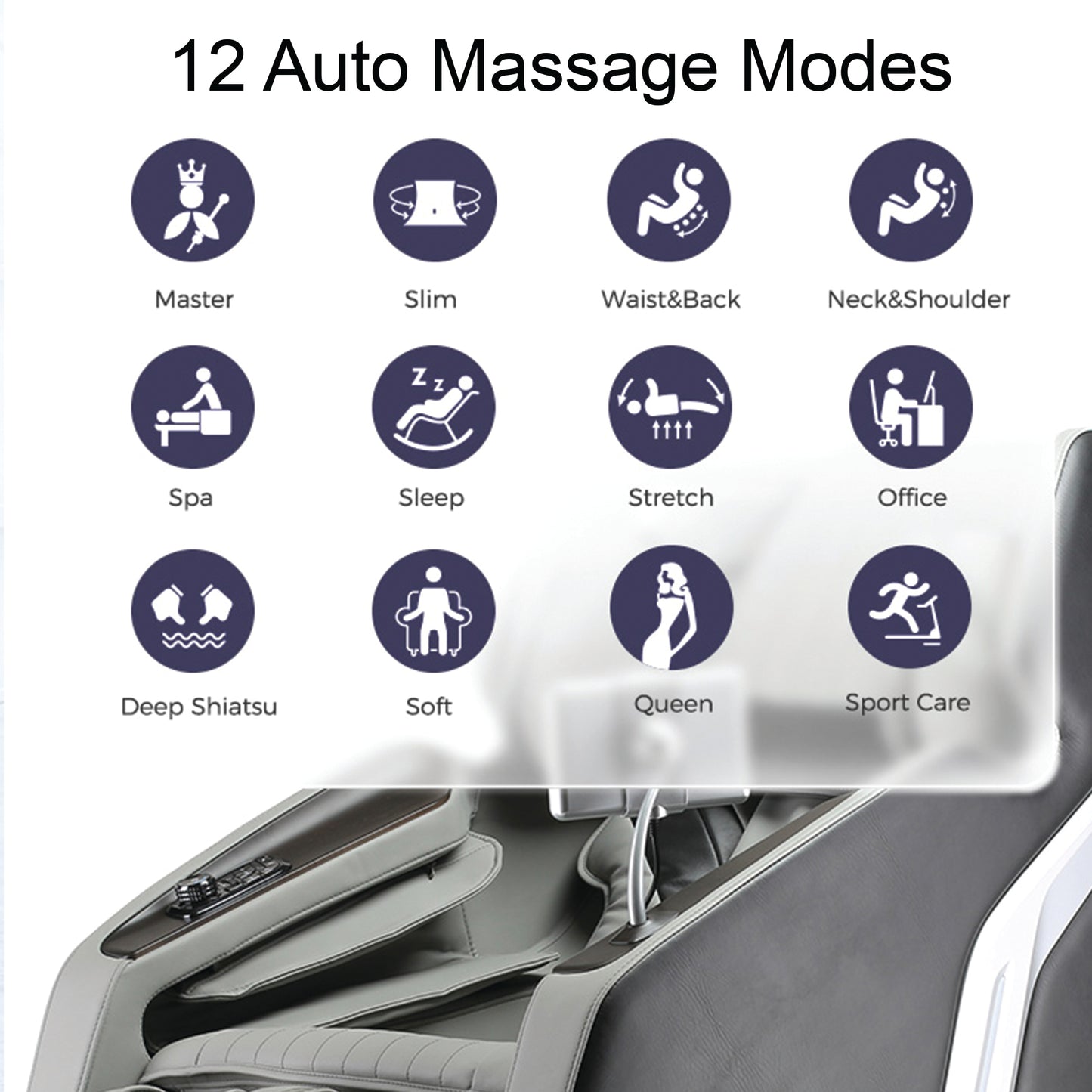 LifeSmart R8658L 4D Zero Gravity Massage Chair