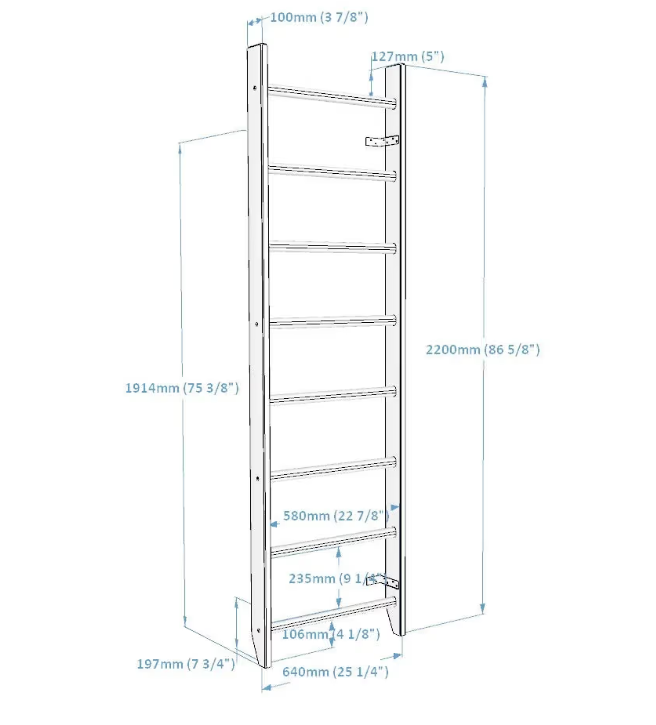 BenchK 100 Wall Bar