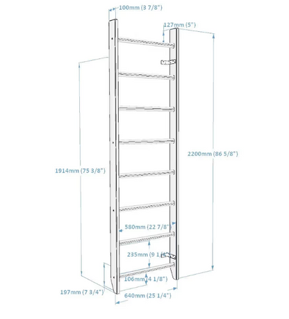 BenchK 100 Wall Bar