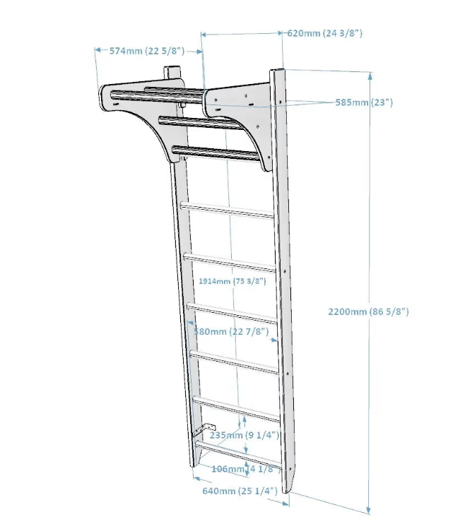 Swedish ladder BenchK 111