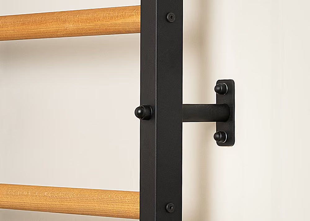 BenchK 711W / 711B wallbar with wooden pull up bar
