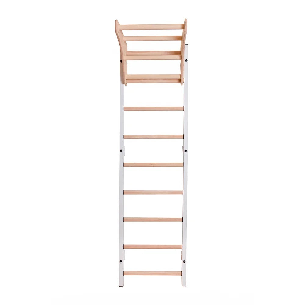 BenchK 711W / 711B wallbar with wooden pull up bar