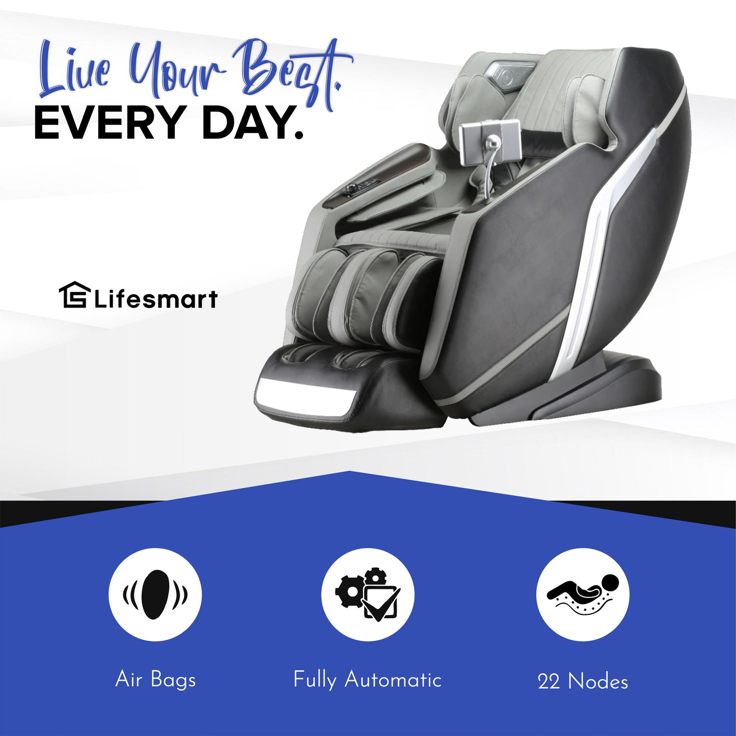 LifeSmart R8658L 4D Zero Gravity Massage Chair